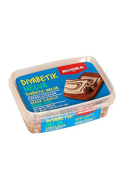 Koska Diabetic sesame halva with cocoa WITHOUT added SUGAR, 350g