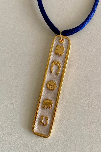 Shepidi Abundance Abundance Luck Clover Nal Eye 13 String Necklace