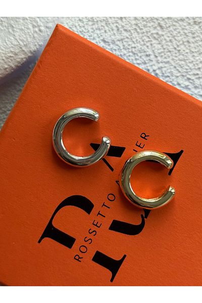 Rossetto Atelier Silver Basic Earcuffs