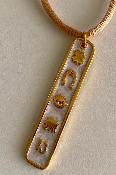 Shepidi Abundance Abundance Luck Clover Nal Eye 13 String Necklace