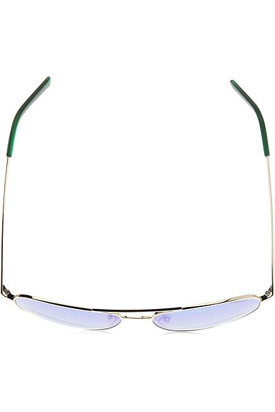 Mitofarm Polaroid unisex sunglasses PLD6012N-J5GK7, polarized, gold metallic