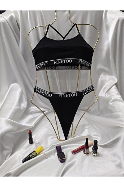 Dominant BRONZE WRİST SPORT OVERBUST, SHORTS, STRİNG 3LÜ PAKET