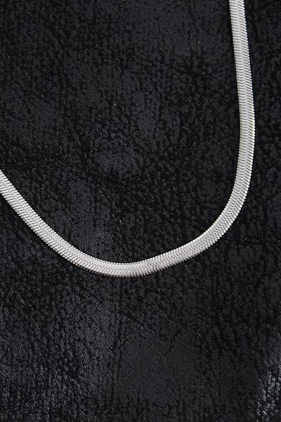 Clariss 316L Steel Classic Italian Chain Model Silver Color Men's Necklace