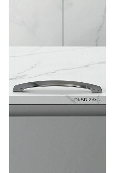 DKSDİZAYN Toros 192 mm Chrome Handle Furniture Drawer Kitchen Cabinet Handle 1St Grade Heavy Metal Ultra Quality Handle