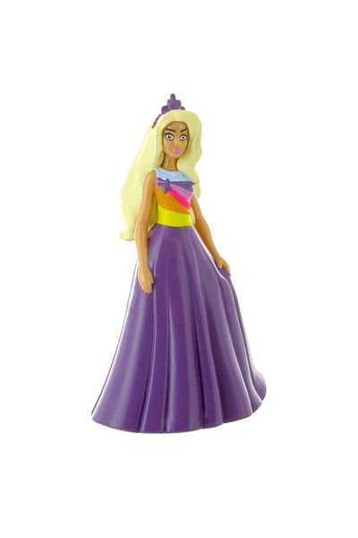 jad Barbie Fantasy figurine, Comansi, purple dress, 10 cm