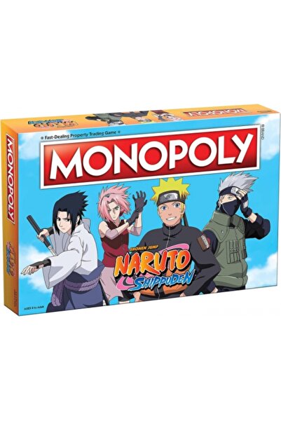 Winning Moves Joc de societate Monopoly Naruto Shippuden, Winning Moves