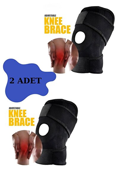 zerotex 2 Adet Menisküs Dizlik Patella Dizlik Ayarlanabilir Patella Diz Korsesi