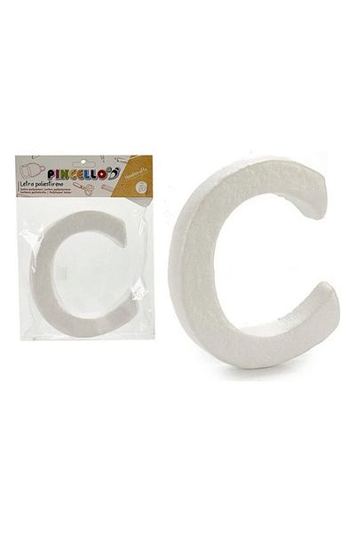 Grillex Polystyrene letter, model C, white