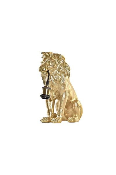 DKR HOME DECOR DKD Home Decor desk lamp, Golden Lion model, 220 V, 50 W
