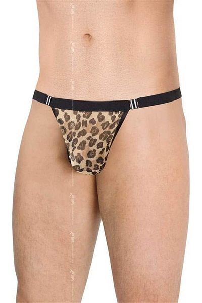 Softline Men's Thong Panties, Panther Model, One Size