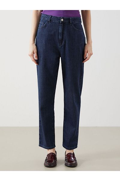 LC Waikiki Pantaloni de damă Slim Mom Jean