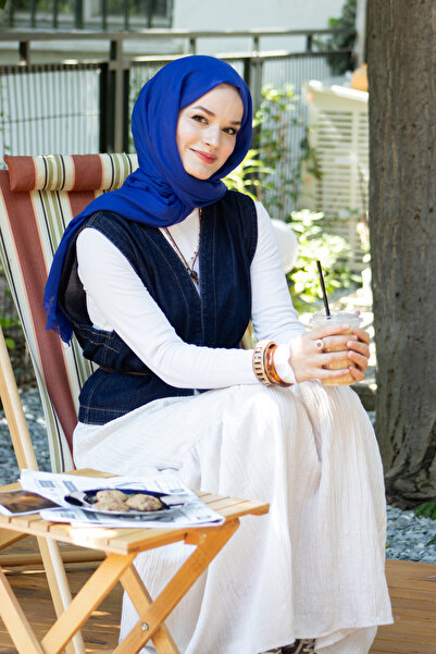 CHALE سلسلة القطن الخالص - عاري - شال قطن 100%