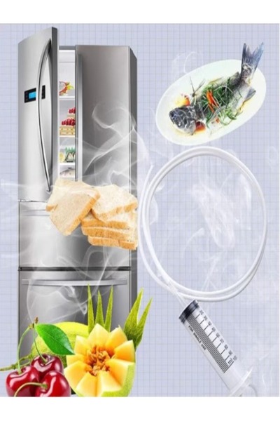 SYN Kit SYN curatare a frigiderului si blocajelor din gaurile de scurgere, spirala cu perie flexibila