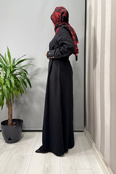 MISS DALIDA Belted Jacket Black T25Y-8018