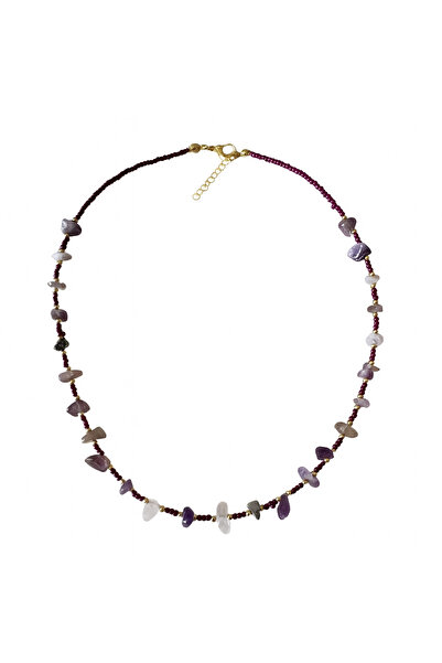 Venus Design Doğal Taş Boncuk Kolye