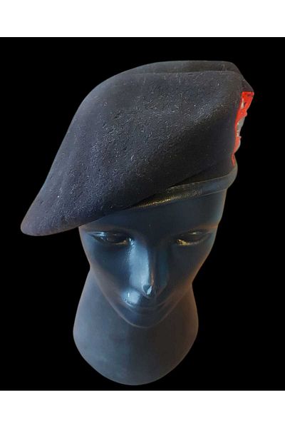kho military design 1953 French Gendarmerie-Artillery Union Beret (Number 58)