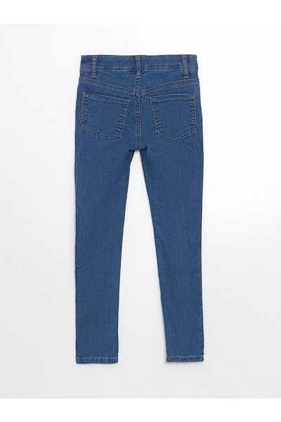 LC Waikiki Pantaloni de jeans pentru fete cu talie elastică reglabilă