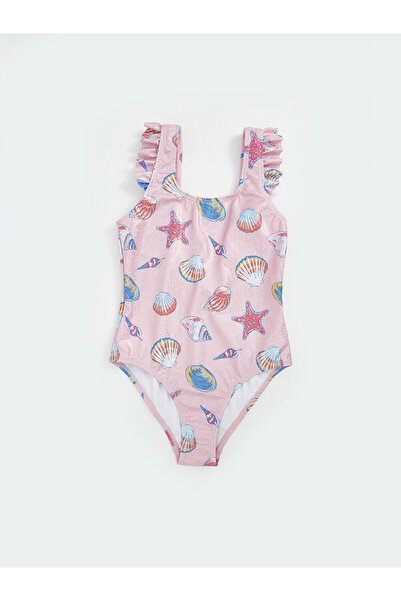 LC Waikiki Бързосъхнещ бански за момичета за нов сезон - S5CY11Z4