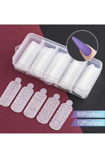 SEVRU Yeni Nail Art Desen Kalıbı, Charm Tırnak Süsleme 3D Silikon Kalıp Tırna...