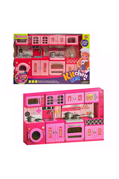 Banadabak مجموعة مطبخ ميني وورلد YQL154-1 مكونة من 4 قطع 36 شهرًا+ (السعر لقط...