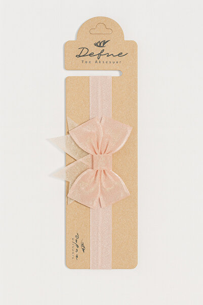 Masal Dünyası Bursa Simli Fiyonk Kız Bebek/ Çocuk Saç Bandı