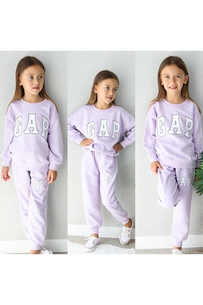 Amur Girl Tracksuit Set 2 Yarn Fabric