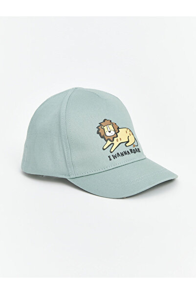 LC Waikiki Lcw Baby Lion Printed Baby Boy Cap Hat
