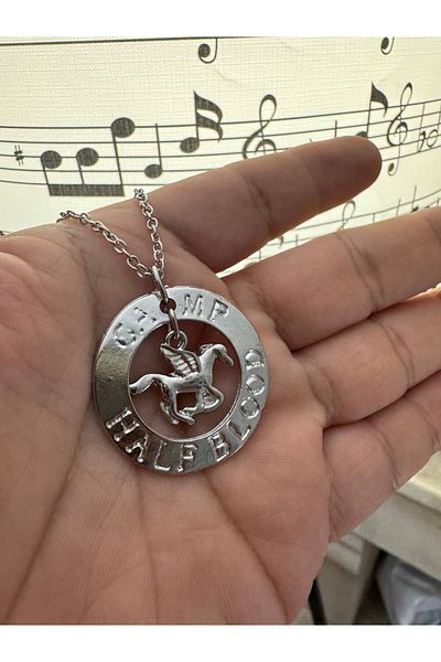 Herşey Nota Sagittarius Figured Necklace with 60 cm Chain |   Astrology and Zodiac Themed Unisex Jewelry