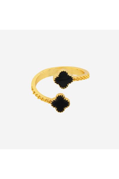 İMRAN GOLDEN CLOVER RING