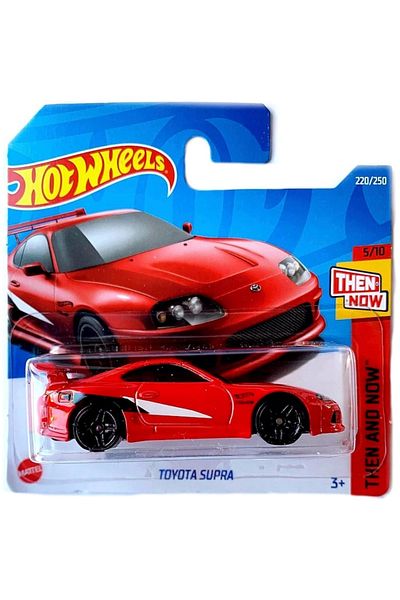 HOT WHEELS Macheta Auto Hot Wheels, Toyota Supra, 1:64, Rosu, Colectia 2022