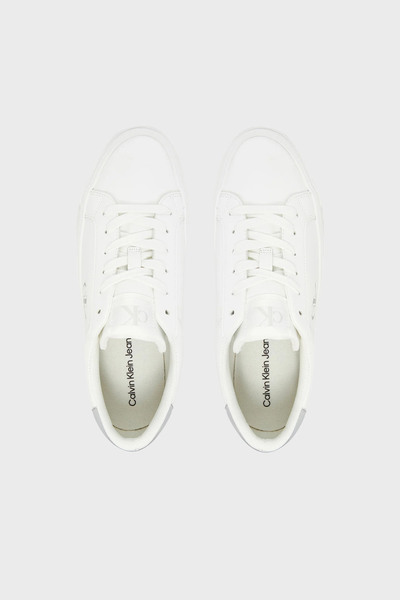 Calvin Klein Deri Logolu Sneaker Ayakkabı YW0YW0187702R AYAKKABI YW0YW01877 02R