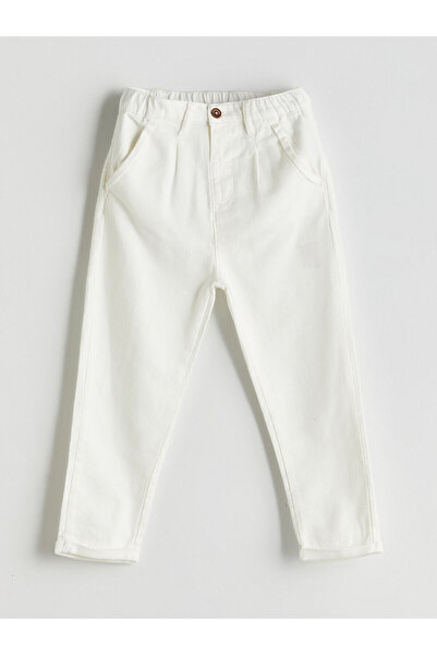 LC Waikiki Jungenhose aus Leinenmischung mit elastischem Bund