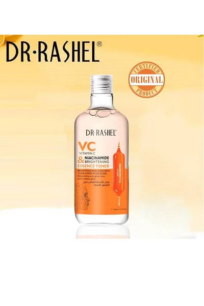 RASHEL Vitamin C & Niacinamide Cleansing Set - Includes Cleansing Water, Essence Toner, and Cleansing Mousse