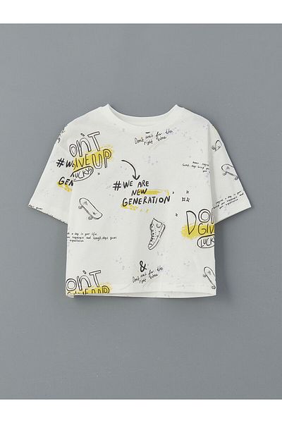 LC Waikiki Crew Neck Girl's T-Shirt