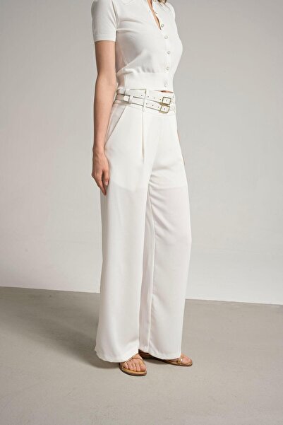 laviess Women's belted pants