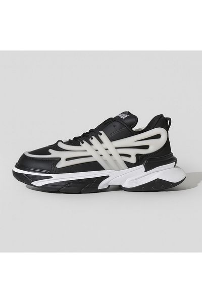 DME DMENIA SRSTCOE Black & White Chunky Sneakers – Stylish Comfort Athletic Shoes