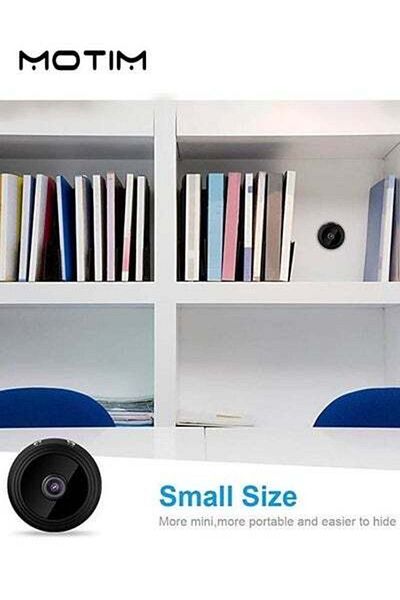 MOTIM Mini Camera 1080P Smart Wireless WiFi Camera Home Security Surveillance Cam Car Tiny Nanny Cam