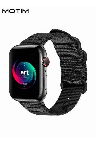 MOTIM Nylon Loop Watch Band for Apple Watch 41mm 40mm 38mm, Braided Sport Strap Replacement Strap