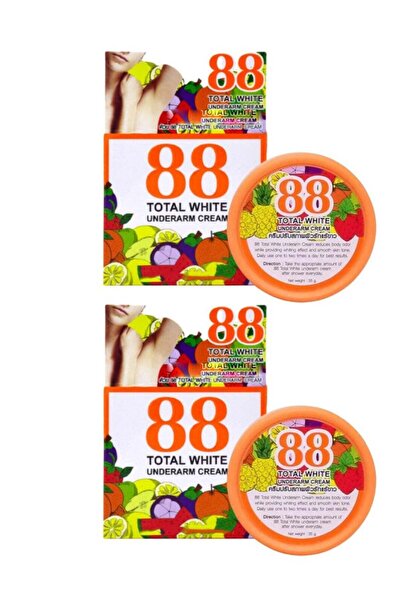 TOTAL WWHITE كريم تبييض الإبط توتال وايت 88 (مجموعة من قطعتين)