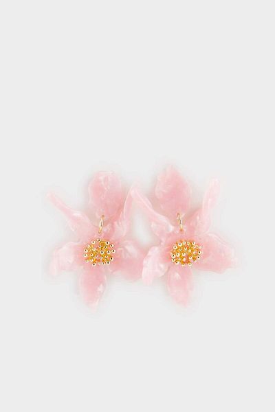 DeFacto Women's Pink Flower Earrings F0886Axns