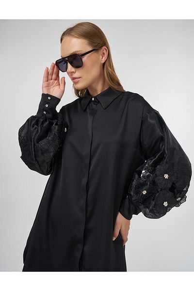 Kayra Tunic Ka-B25-21186 Black