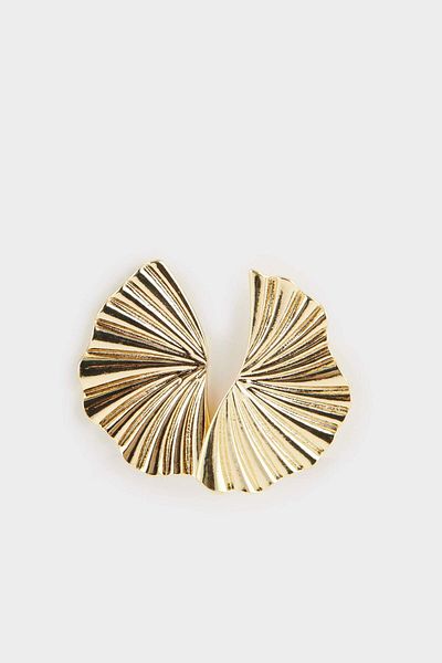 DeFacto Women's Gold Earrings F0907Axns