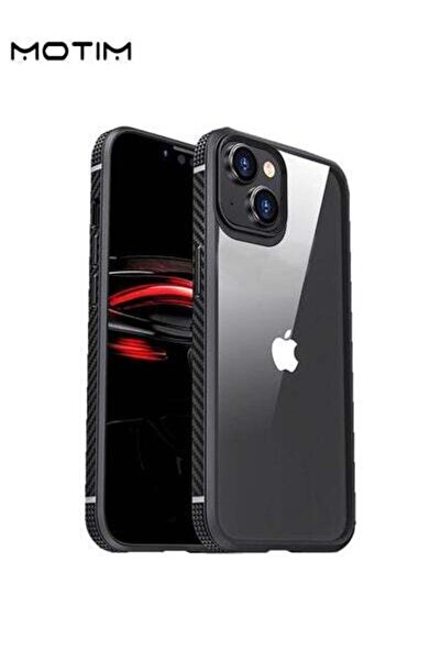 MOTIM غلاف شفاف لهاتف iPhone 14/14 Plus، غلاف هاتف نحيف مقاوم للسقوط ومضاد لل...