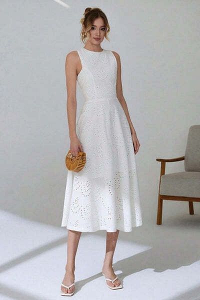 StreetWear Outlet Rochie Dama, Lunga, Fara Maneci Cu Broderie