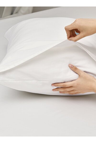 Master Home Textile Cotton Fitted Sheet Set, 2 Pcs Single Size, 100% Cotton 200TC, 30cm Deep Pocket, Fits 120x200cm Bed