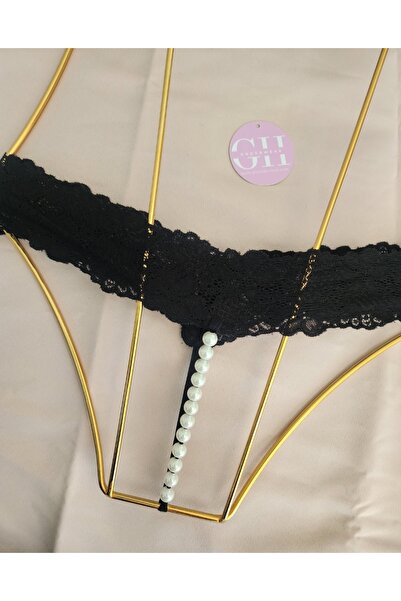 G&H UNDERWEAR İncili string tanga külot