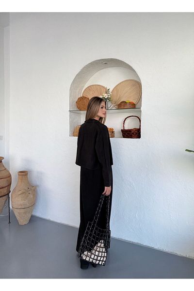 NEAR Maxi Jacket Dress with Strap – Oversized Comfortable Fit, Summer Breathable Anti-Sweat Fabric