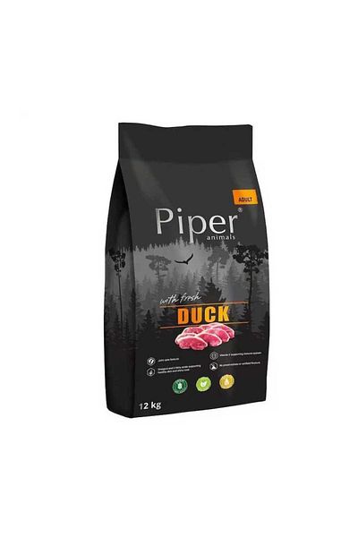 Dolina Noteci Hrană uscată pentru câini adulți Piper cu rață 12 kg
