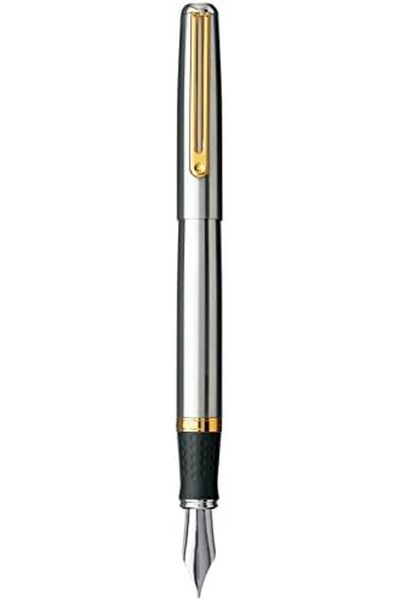 Mena Rise Şirinshop Wall Street Series Elegance Steel Gold Fountain Pen 1108107