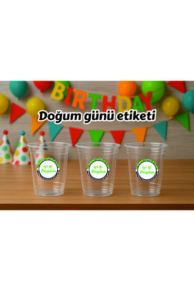Tasarım Football Themed Sticker Sticker 20 Pieces